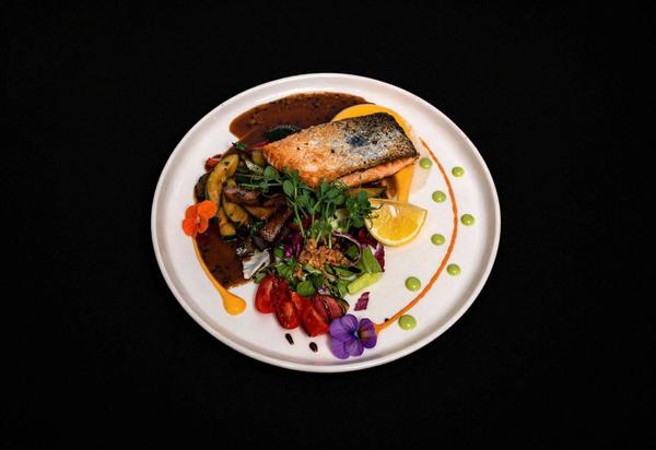 File de Somon cu Legume Teriyaki